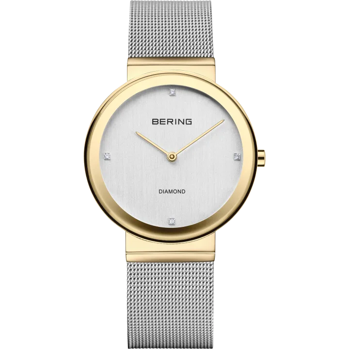 BERING Classic mit weiß Zifferblatt