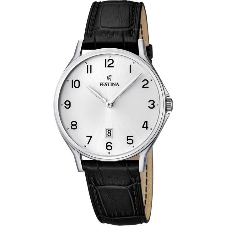 Festina Klassik mit weiß Zifferblatt