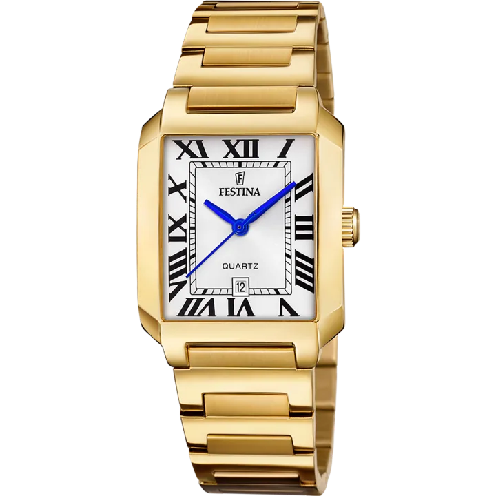 Festina On the Square mit silber Zifferblatt