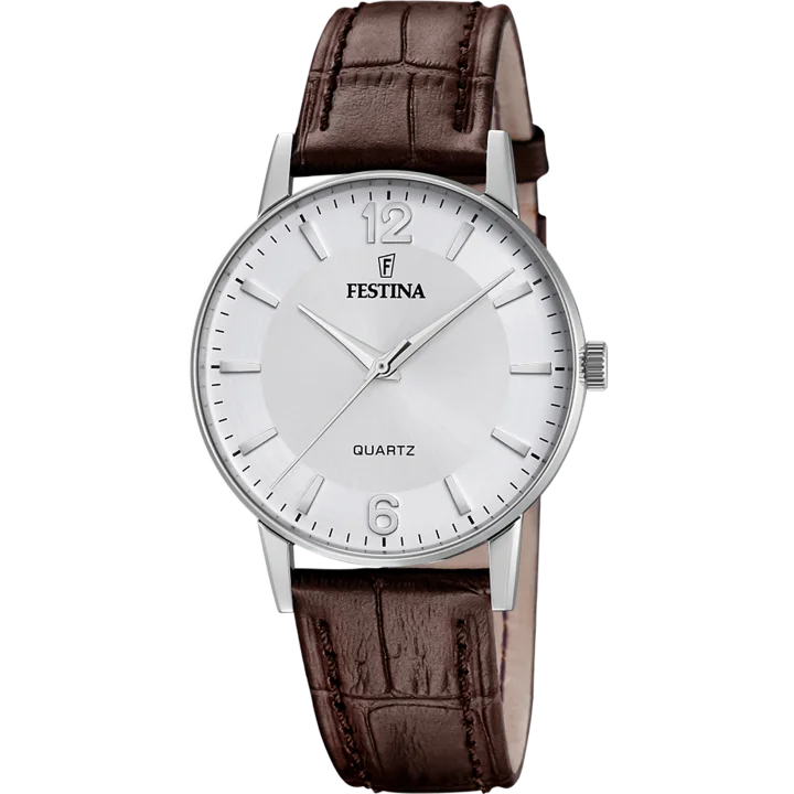 Festina Klassik mit grau Zifferblatt