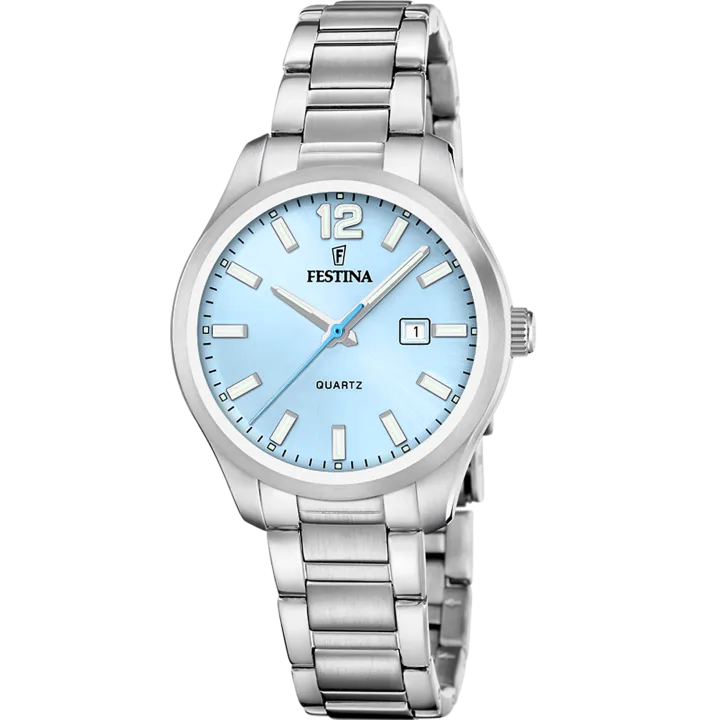 Festina Klassik mit blau Zifferblatt