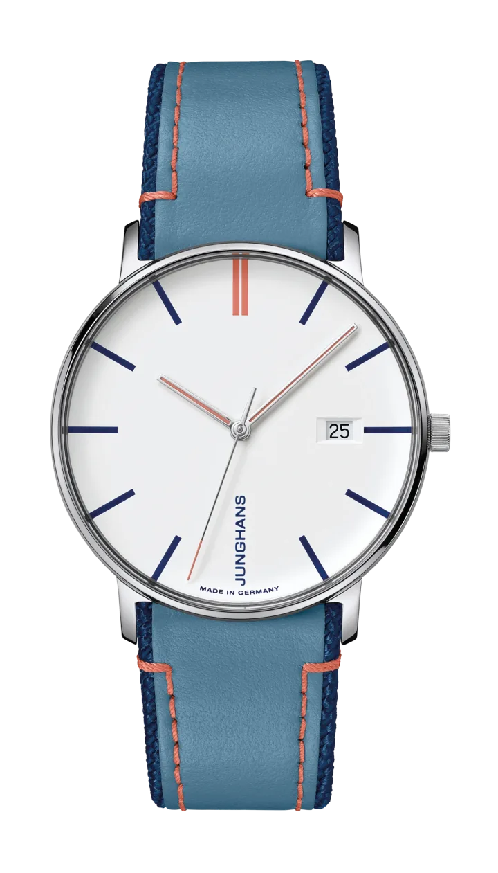 Junghans FORM Quarz mit weiß Zifferblatt