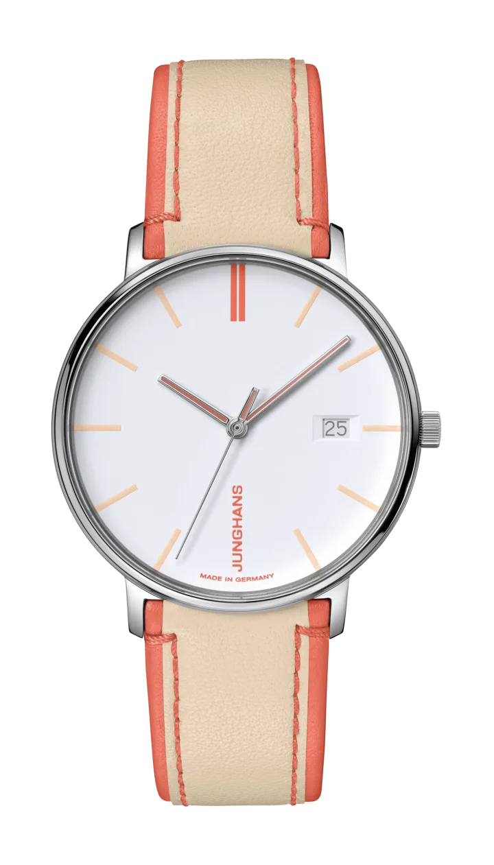 Junghans FORM Damen mit weiß Zifferblatt