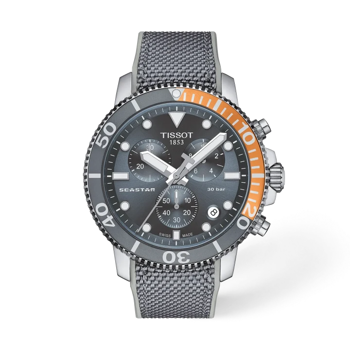 Tissot Seastar 1000 45.5mm mit grau Zifferblatt