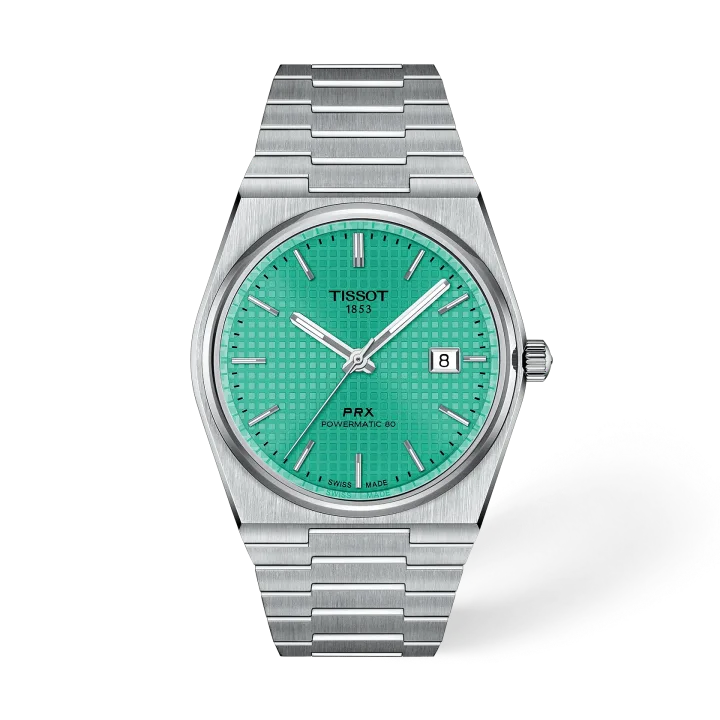 Tissot PRX 40mm mit grün Zifferblatt